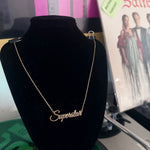 The Iconic Superstar Name Necklace!