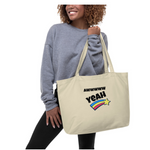 Large ORGANIC Tote Bag- AWWWW YEAH
