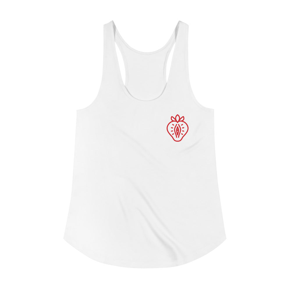 Sexy Strawberry Women's Racerback Tank